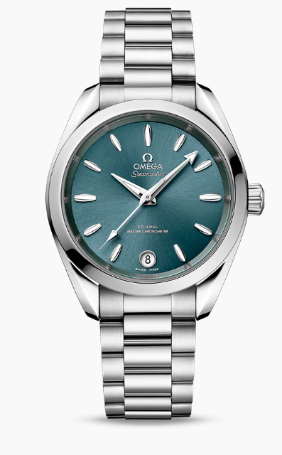 34MM SS AQUATERRA SHADES LAGOON GREEN DIAL