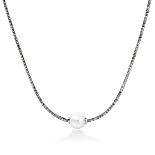 SS ESSENTIAL1.8MM  PEARL NECKLACE
