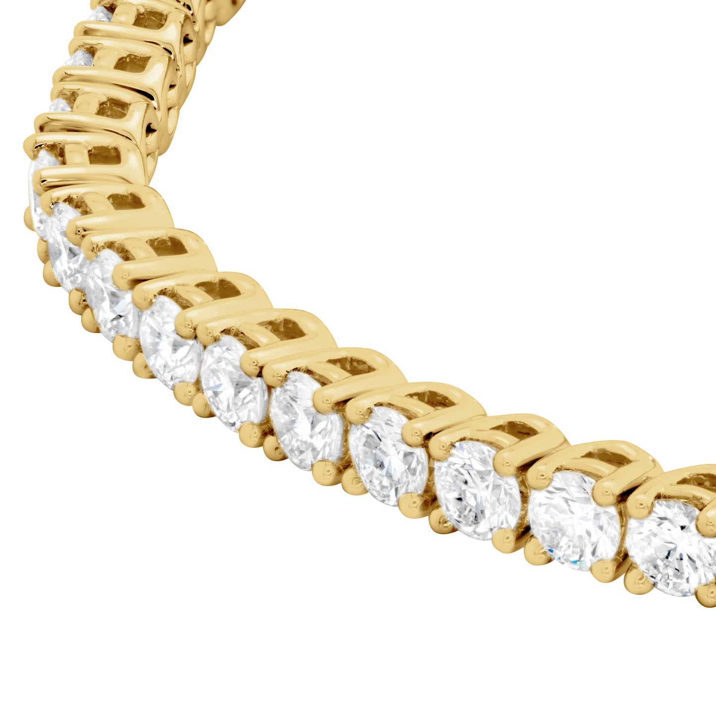18KY DIA TENNIS BRAC 3.46CTW SN# 1284589-1