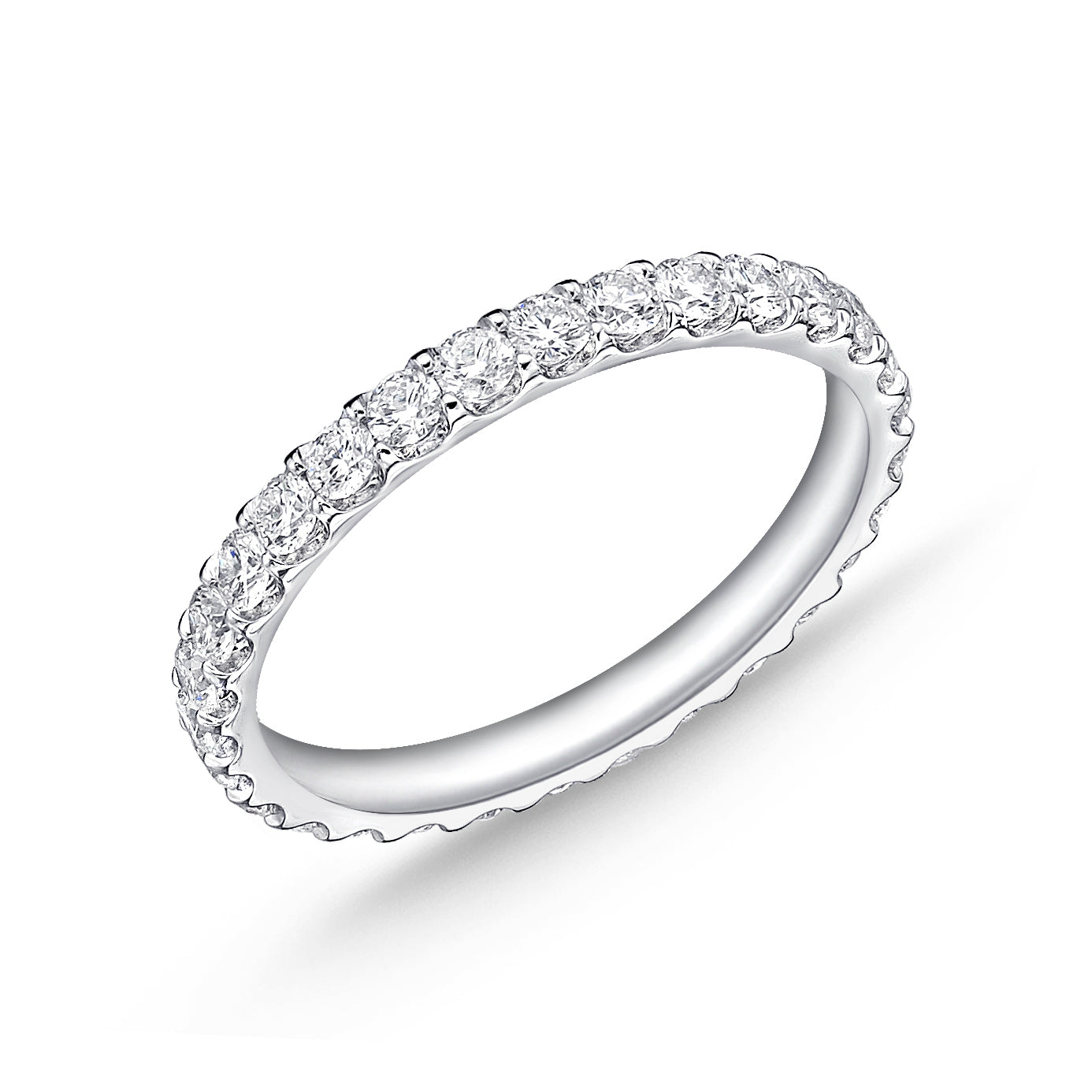 ODESSA PLATINUM ETERNITY DIAMOND BAND