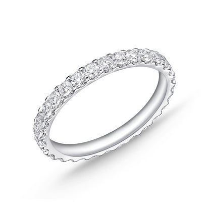 ODESSA PLATINUM ETERNITY DIAMOND BAND