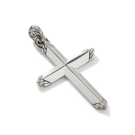 SILVER CROSS PENDANT