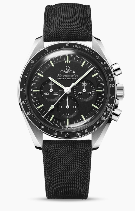 42MM SS MOONWATCH BLACK CHRONO DIAL