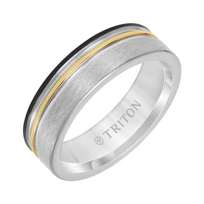 7MM CRYSTALINE FINISH TUNGSTEN BAND
