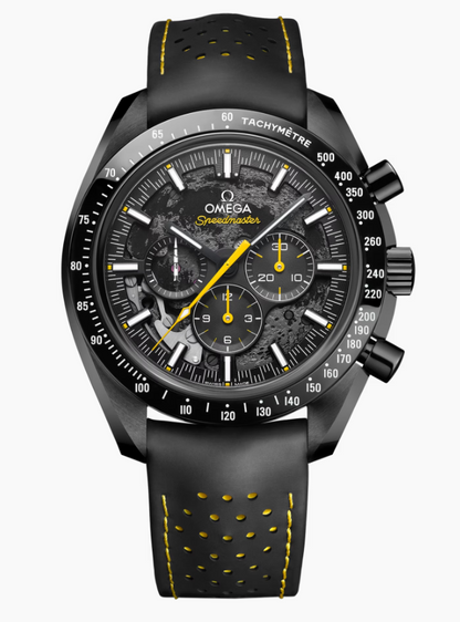 44MM BLACK CERAMIC SPEEDMASTER DARK SIDE OF THE MOON