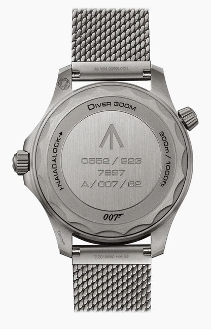 42MM TITANIUM JAMES BOND BLACK DIAL