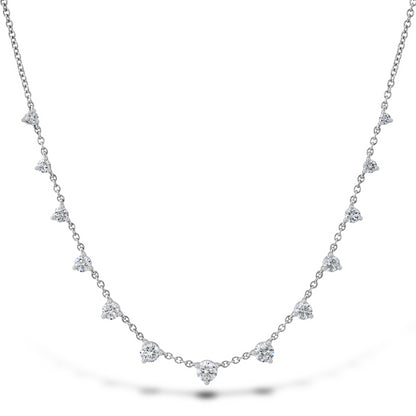 18KW ESSENTIALS DIAMOND NECKLACE