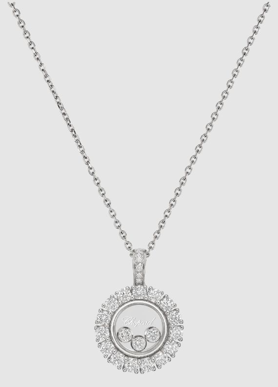 18KW HAPPY DIAMONDS ICON JOAILLERIE PENDANT