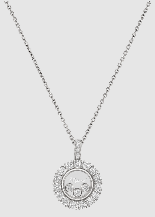 18KW HAPPY DIAMONDS ICON JOAILLERIE PENDANT