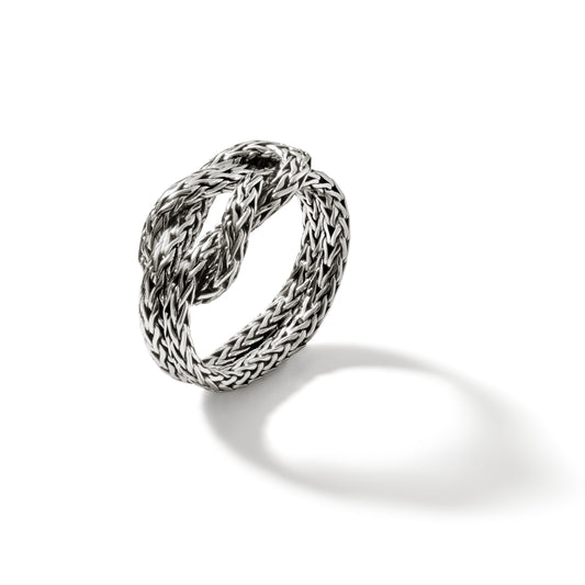 SS LDS MANAH 2.5MM CHAIN RING SZ 7