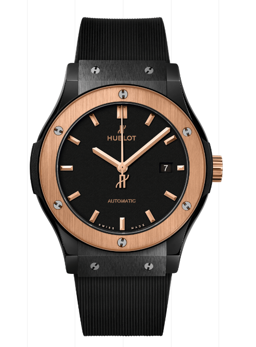42MM CERAMIC CLASSIC FUSSION KING GOLD