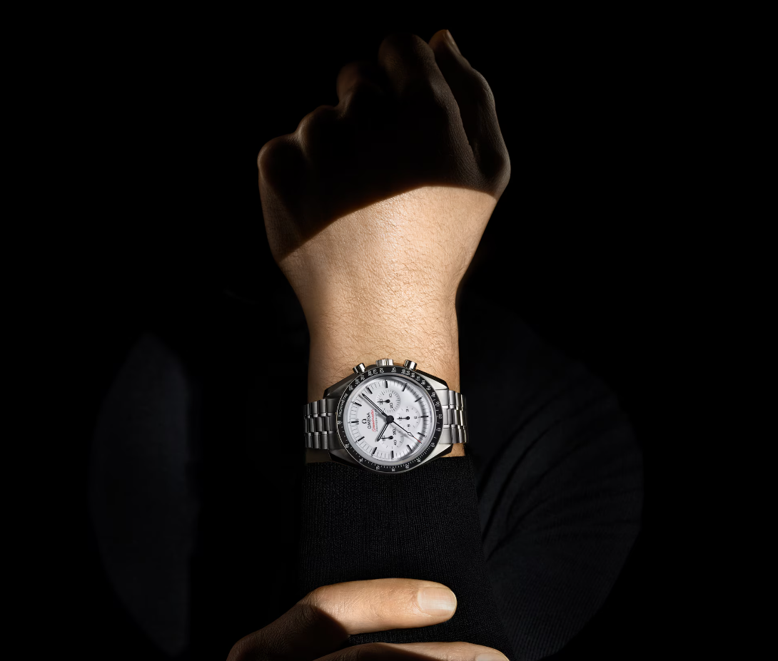 42M SS SPEEDMASTER WH DL BRAC