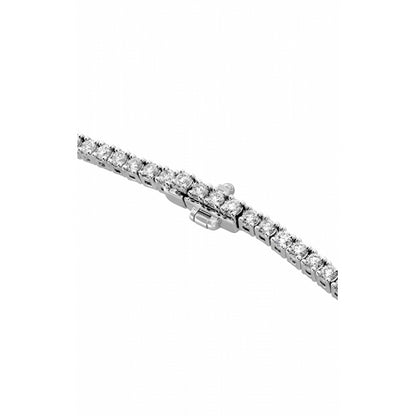 18KW 4 PRONG DIAMOND NECKLACE. 1/24/24 RTV RA# MON-002855 FEDEX# 270177013495