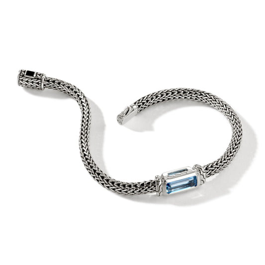 SS 5MM BRAC W/AQUA