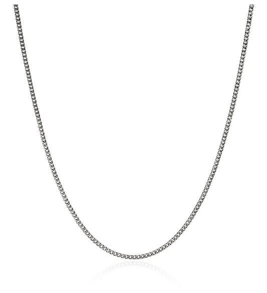 SS 2.1MM CURB CHAIN NECK