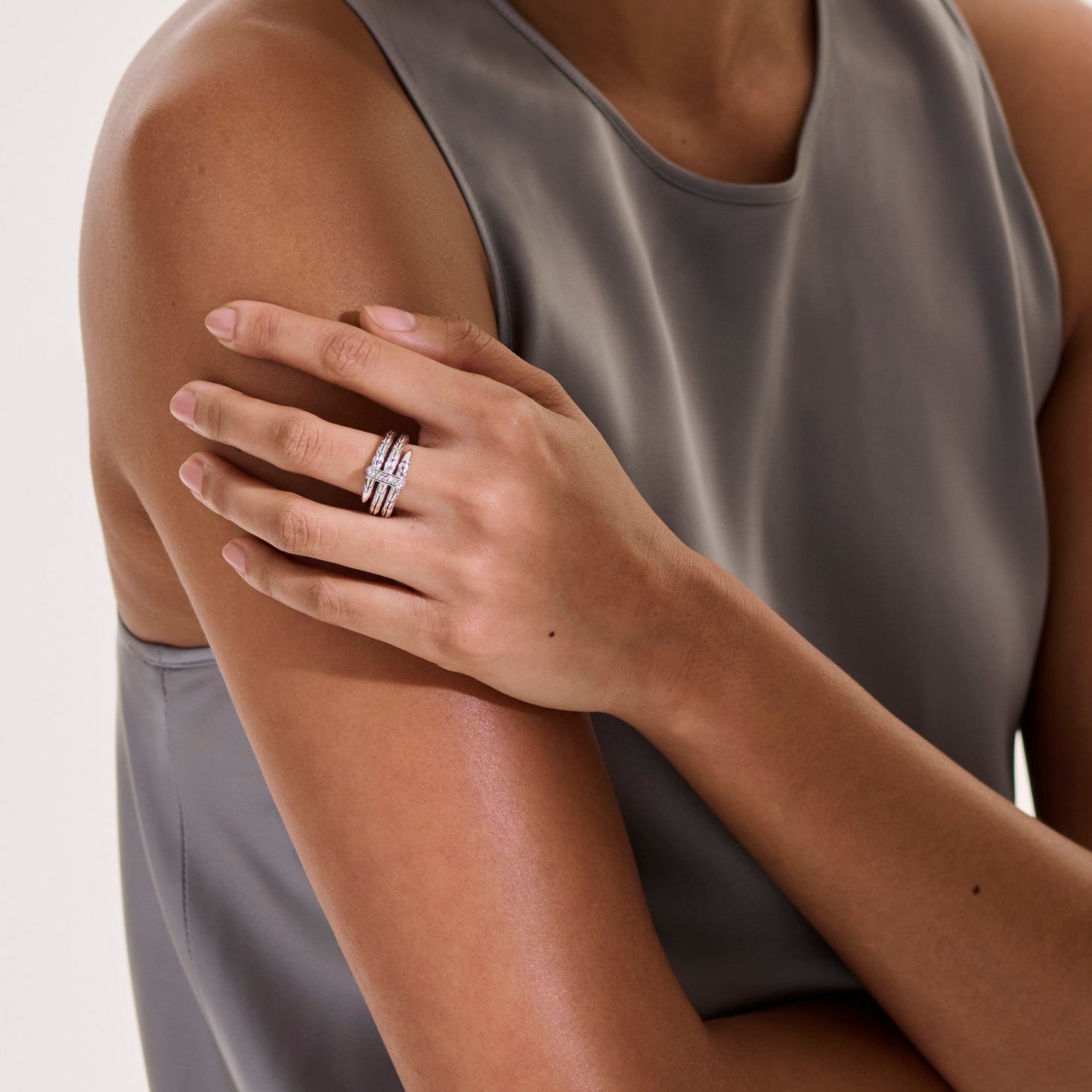 SPEAR DBL WRAP RING