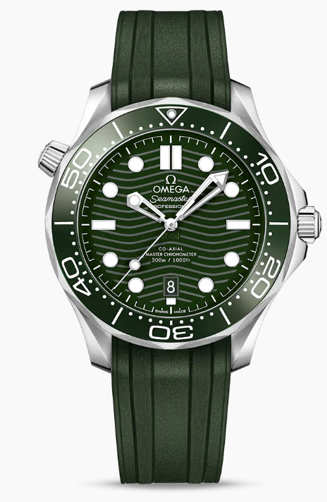 42MM SS SEAMASTER DIVER 300M GREEN DIAL