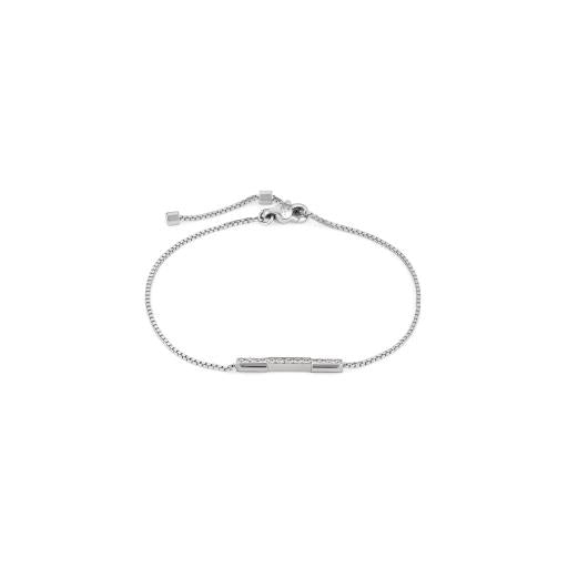 18KW LINK TO LOVE DIAMOND BRACELET