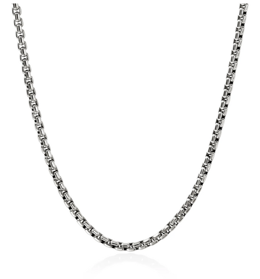SS 4.8MM BOX CHAIN NECK