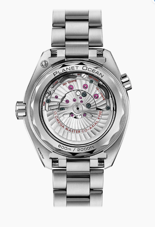 43.5MM SS PLANET OCEAN 600M BLACK DIAL