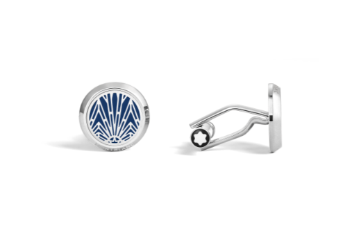 MEISTERSTUCK THE ORIGINS BLUE CUFFLINKS