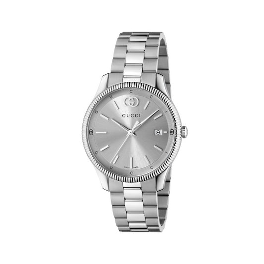 38MM SS G-TIMELESS SILVER DIAL
