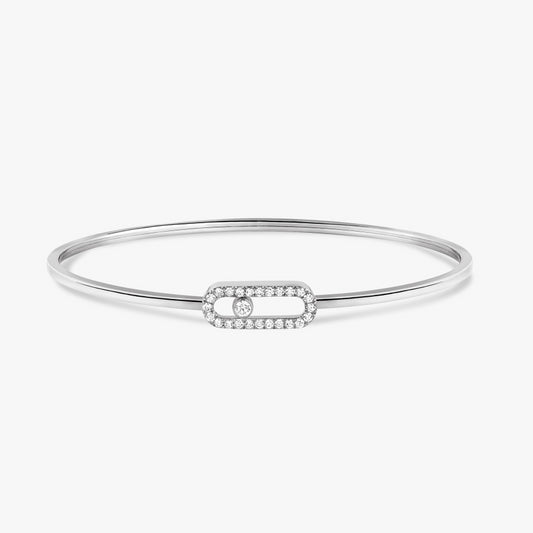 18KW MOVE UNO PAVE FLEX BANGLE