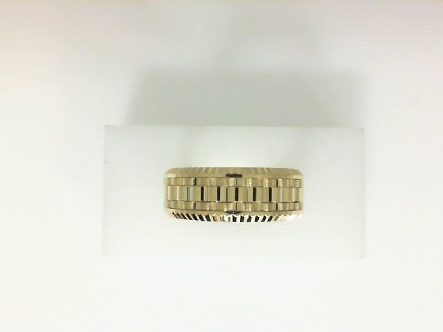 18KY HIGH POLISHED CENTER & SATIN SIDES BAND