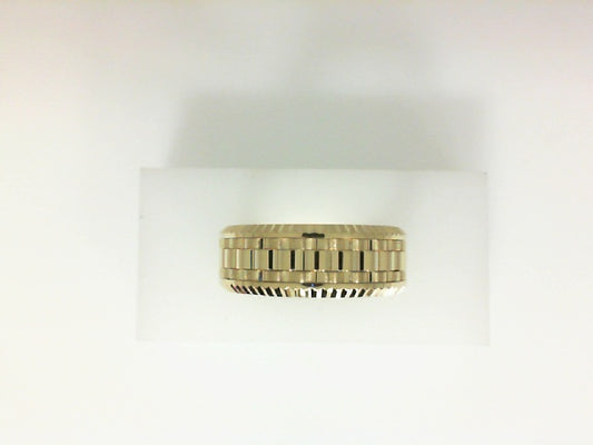 18KY HIGH POLISHED CENTER & SATIN SIDES BAND