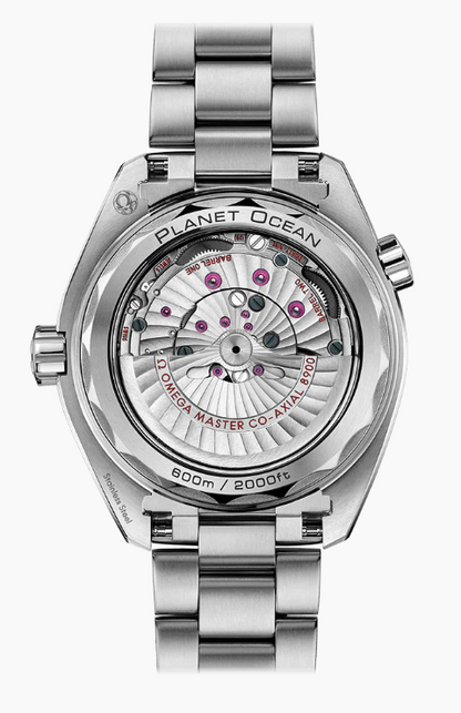43.5MM SS PLANET OCEAN 600M WHITE DIAL