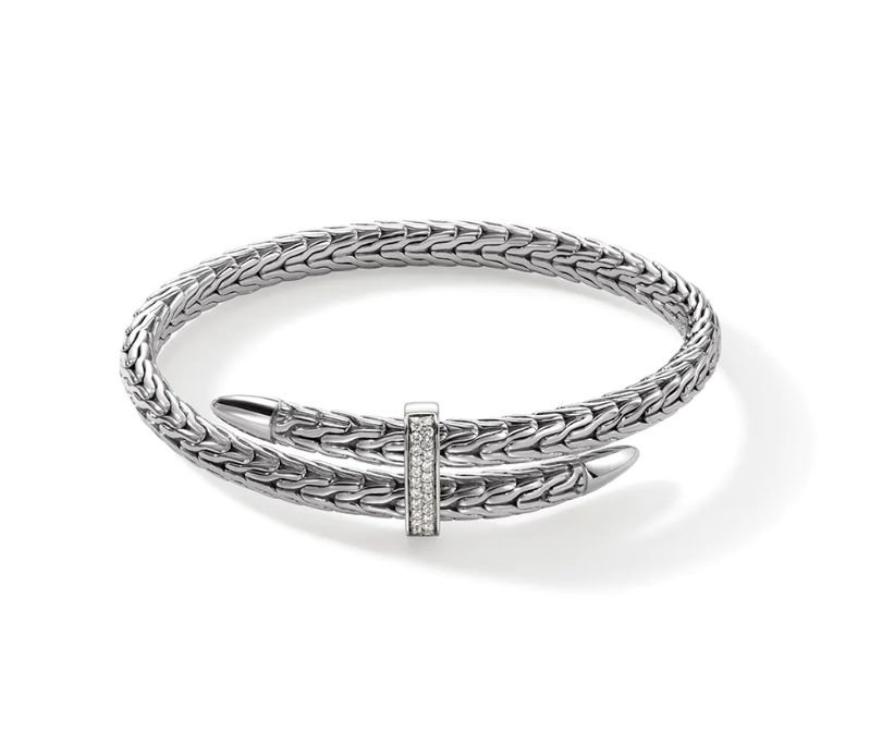 SS SPEAR FLEX DIAMOND BYPASS CUFF