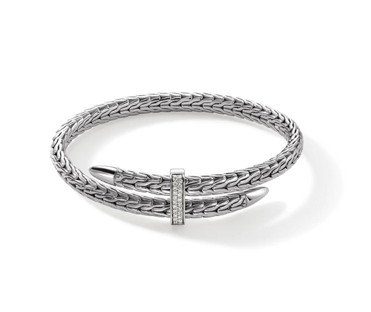 SS SPEAR FLEX DIAMOND BYPASS CUFF
