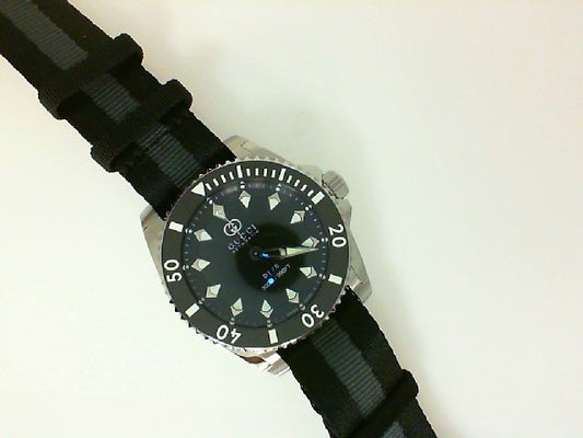 CERAMIC GUCCI DIVE BLK NYLON