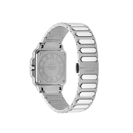 30MM SS G-FLAT BLACK DIAL WITH DATE