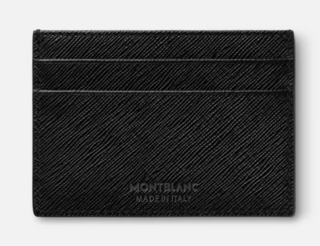 SARTORIAL CARD HOLDER 5CC BLACK