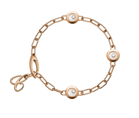 18KR HAPPY DIAMONDS ICONS BRACELET