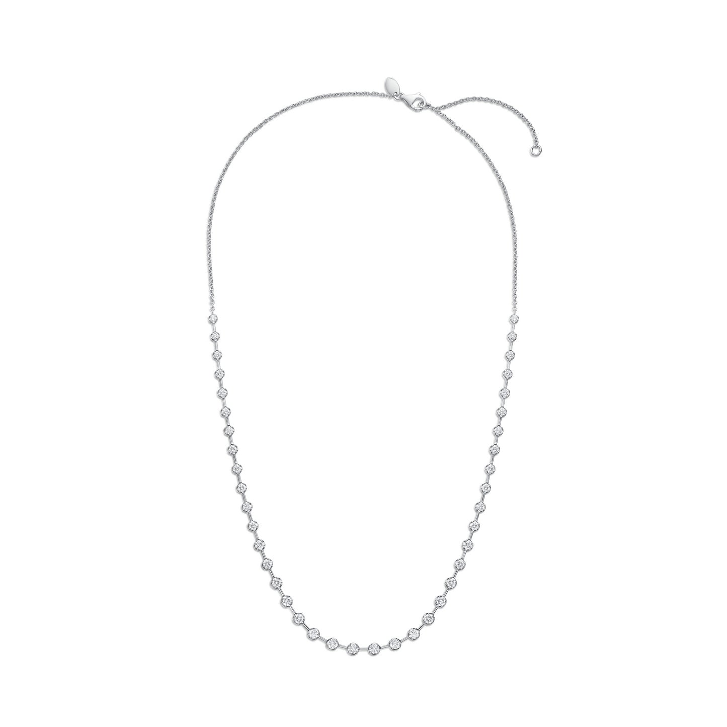 18W SERENA DIAMOND STATION NECKLACE