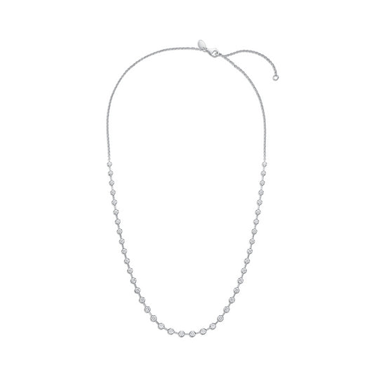 18W SERENA DIAMOND STATION NECKLACE
