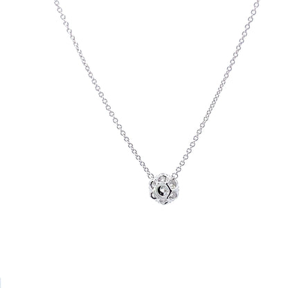 18KW DIA FLOWER CLUSTER NECK .51TWT SN#946121-1