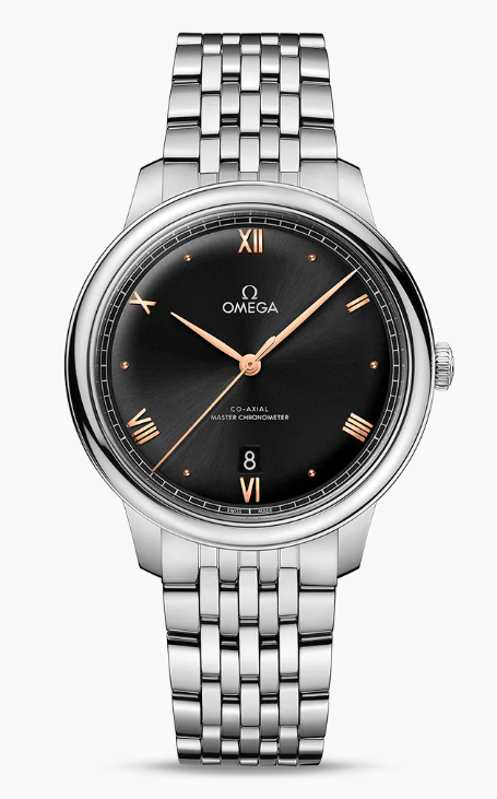 40MM SS DEVILLE PRESTIGE BLACK DIAL