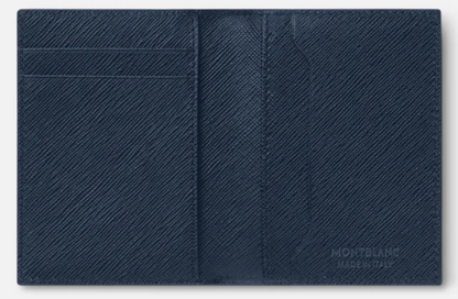 SARTORIAL CARD HOLDER 4CC BLUE