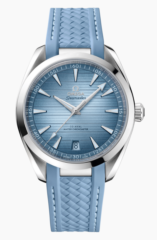 41MM SS AQUA TERRA 150M SUMMER BLUE DIAL