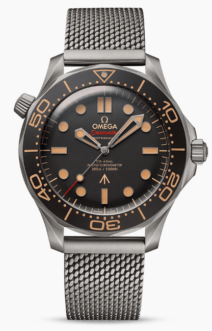 42MM TITANIUM JAMES BOND BLACK DIAL