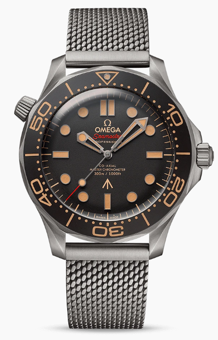 42MM TITANIUM JAMES BOND BLACK DIAL