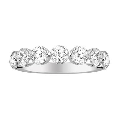 18KW CLASSIC DIAMOND ANNIVERSARY BAND