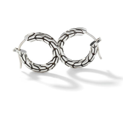 SS CLASSIC CHN SM HOOP EARRS