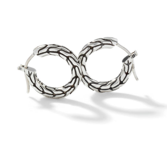 SS CLASSIC CHN SM HOOP EARRS