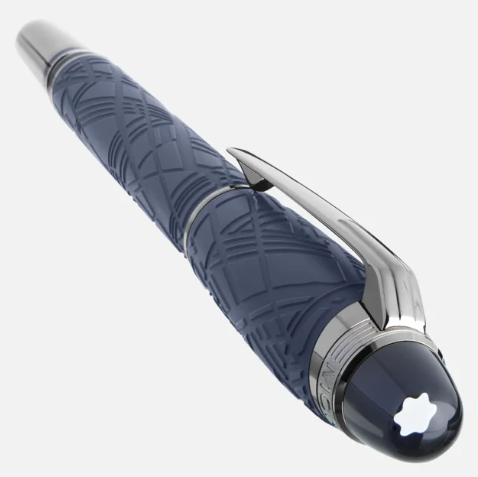 STARWALKER SPACE BLUE RESIN FOUNTAIN PEN