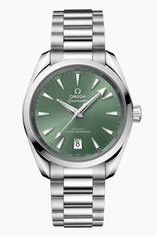 38MM SS SEAMASTER AQUATERRA SHADES BAY GREEN DIAL