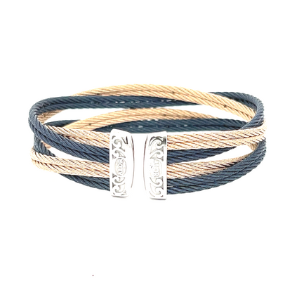 BLU/CARN OPEN CABLE CUFF